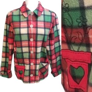 TM Sports By That's Me Vintage Fleece Shacek Jacket